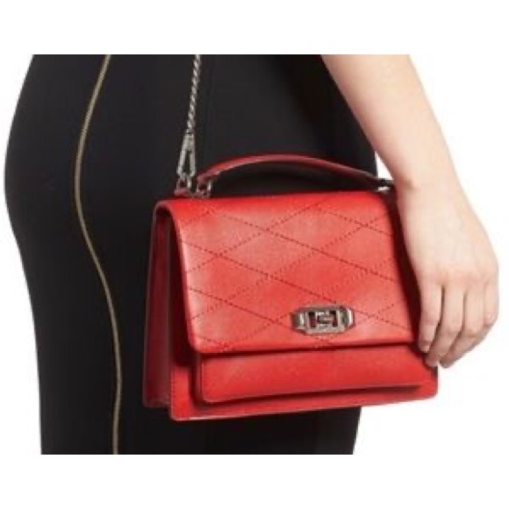 Medium Je T'aime Convertible Leather Crossbody Bag
REBECCA MINKOFF